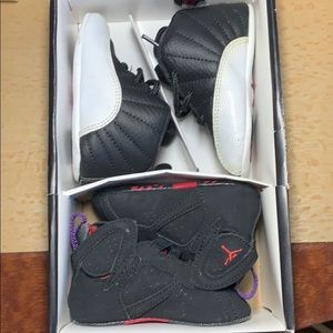 Infant Retro Air Jordan 7 Raptors Jordan 12 Taxi